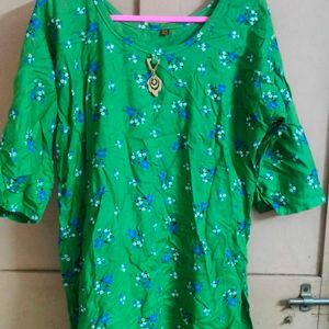 Green Kurti For Women