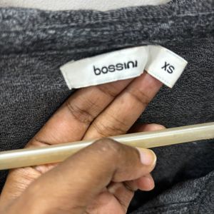 Charcoal Grey Bossini Xs Top