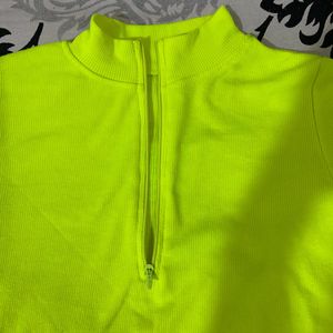 Neon Top Very Demure, And Aesthetic.(college Wear)