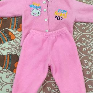 Pink Colour Baby Sweater For Kid's