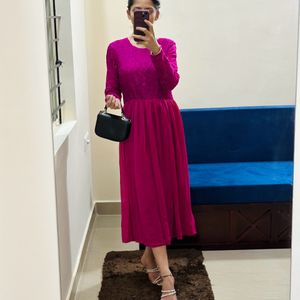 Dress Magenta Size S