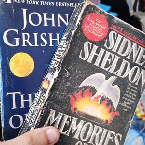 Vintage Books Sidney Sheldon And John Grisham.