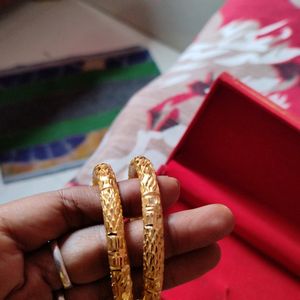 One Gram Gold Bangle(Not In Coiins)