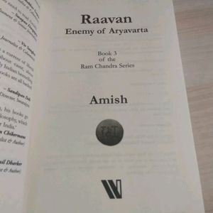 Raavan: Enemy of Aryavarta is the seventh book