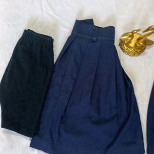 School Uniform Skirts With Shorts