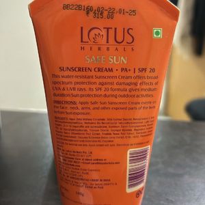 Lotus safe Sunscreen