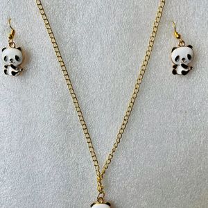 2set Combo Earrings Whit Necklaces