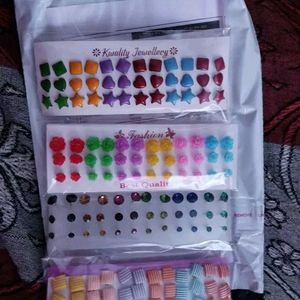 combo pack of 72 Pair earrings