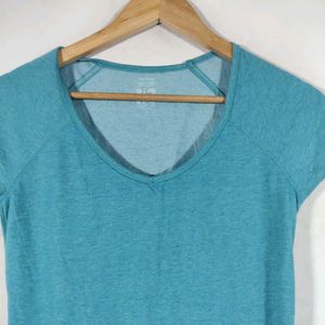 Sea Green Plain T-shirt (Women)