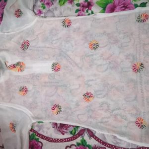 Lakhnavi Short kurti 🌸