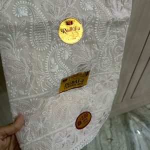 Premium Chickankari Unstitched Suit