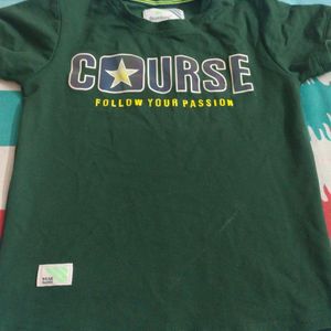 Dark Green Tshirt For Kid