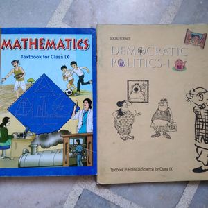 Class 9 Maths & Political Science Ncert