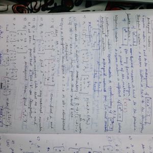 FIITJEE Handwritten Maths Notes