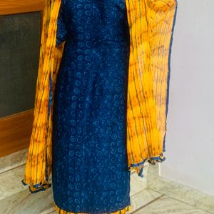 Women Plazo Suit With Dupatta