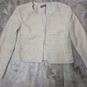 Cute Korean Embroidery Blazer