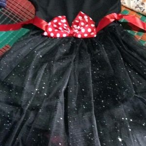 Stylish Princess Black Frock Dress For Babies