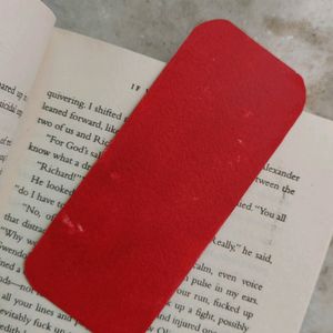 🍒 Red Cherry Handpainted Bookmark 🍒