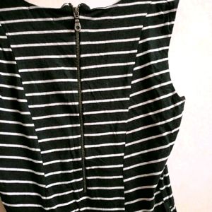 Abod Black And White Dress