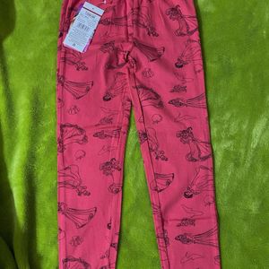 New W Tag,Set Of 2 Girls Leggings