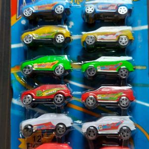 Pack Of 12 Car Set