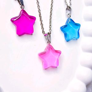 Star Necklace Set Of Three