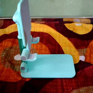 Travel Friendly Phone Holder In Light Blue Colour