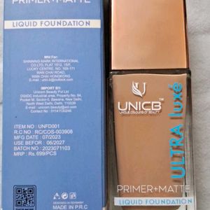 UNICB PRIMER+MATT LIQUID FOUNDATIIN