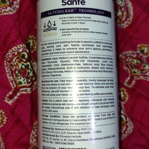 Sanfe Dark Spots & Acne Clearing Body Wash