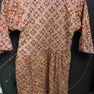 A Line Short Kurti