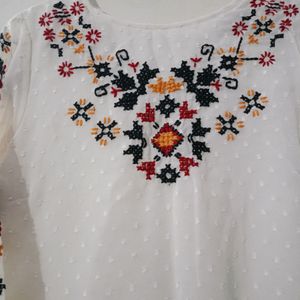 Embroidered Top