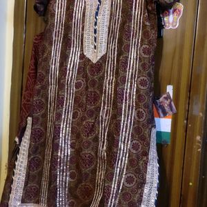 Kurti With Sharara