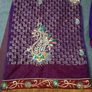 Beautiful Heavy Saree For Festive