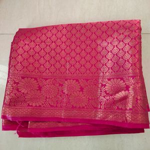 Mysore Silk Saree With Blouse