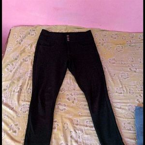 Black Skinny Formal Jeans