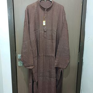 Kurta Chudidar Set (Brown)