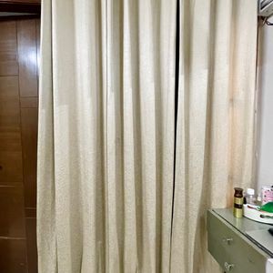 2 Pieces Luxury Silk Curtains (imported) 9 Ft