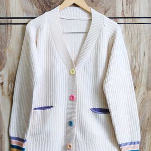 Offwhite Cardigan Size-42