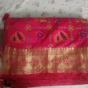 Gujarathi  Silk Saree Patola Fixed Price