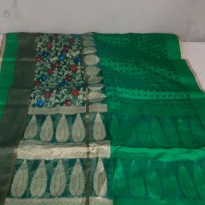 Beautiful Green Saree