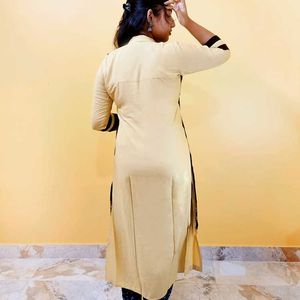 kurti with Jacket Style Dress