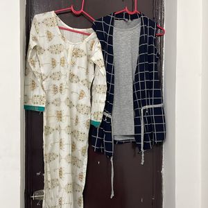 Two combo kurta set in one frame