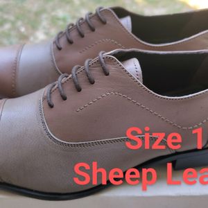 Size 10 Sheep Leather Shoe