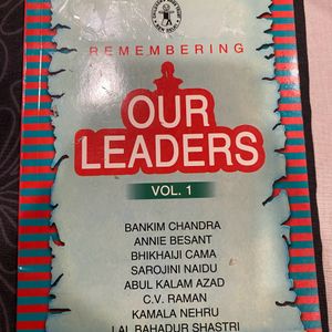 Set Of 3 - Short Stories For Children, Our Leaders