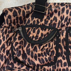 Thrifted Cheetah Tote Bag