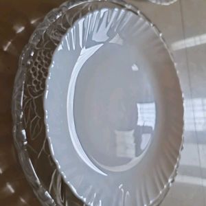 Crockery Plates And Thick Serving Plate