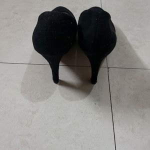 Black 4Inch High Heels