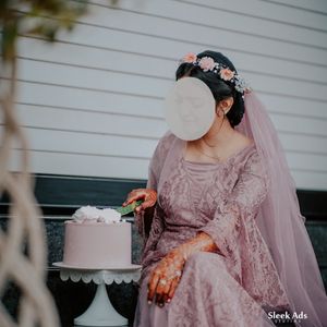 Bridal Gown With Veil