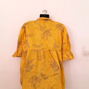 Mustard Casual Top (Women's)