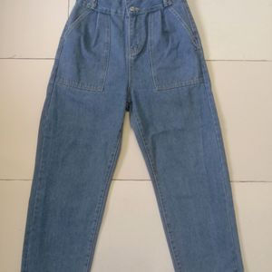 Urbanic High Waist Blue Jeans